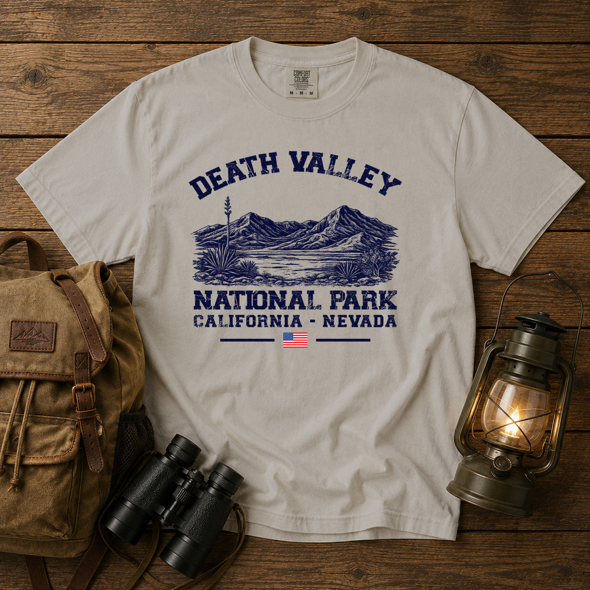 Death Valley National Park T-Shirt in Ivory - roamstride graphic tee