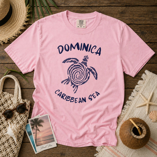 Dominica T-Shirt in Blossom - roamstride graphic tee