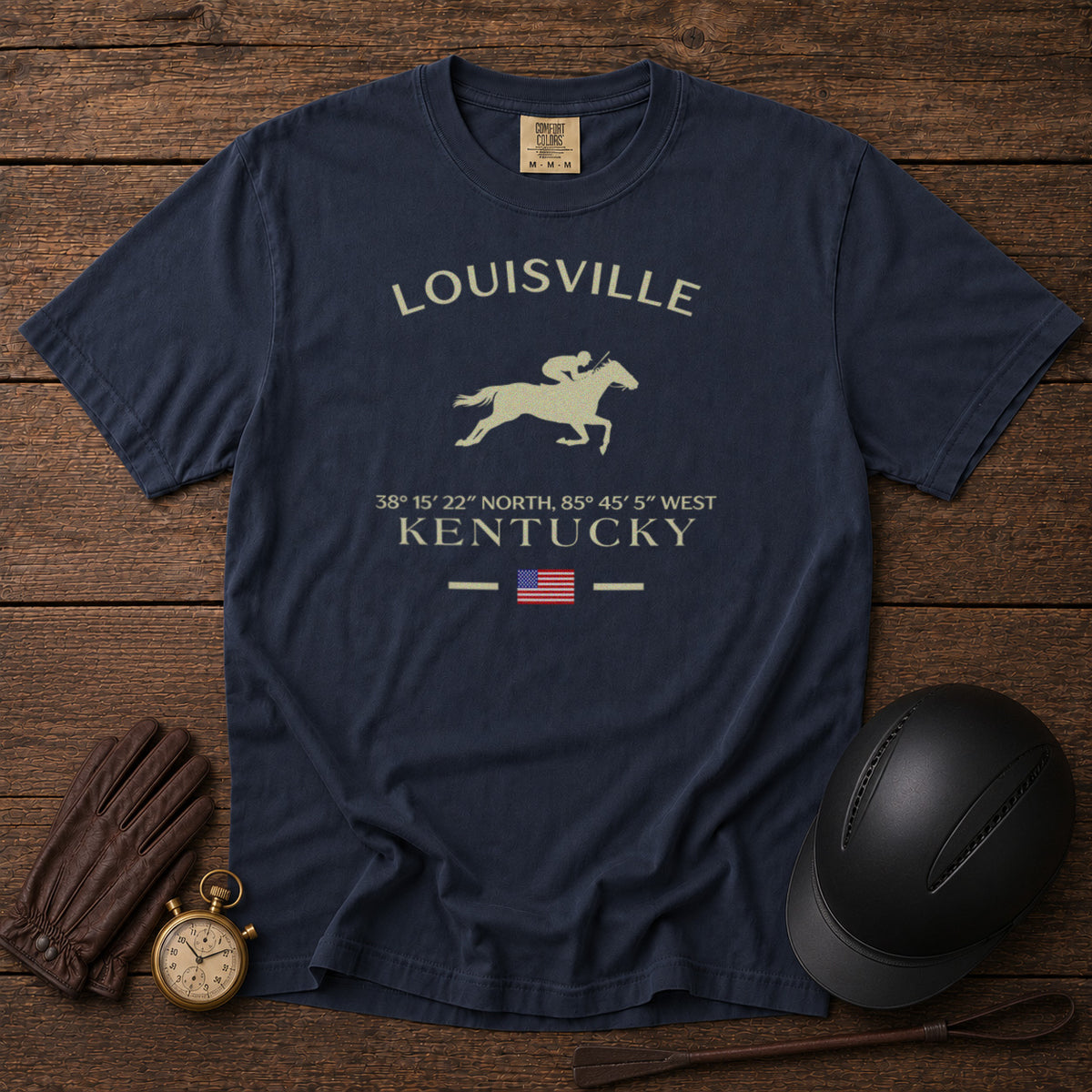 Kentucky T-Shirt in Navy - roamstride graphic tee