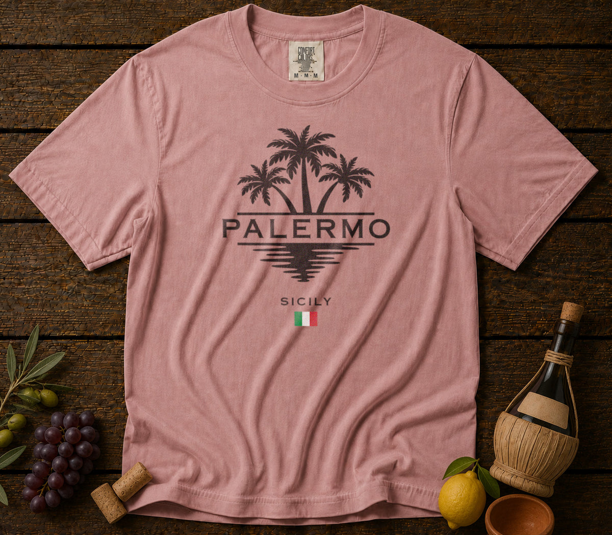 Palermo T-Shirt in Blossom - roamstride graphic tee