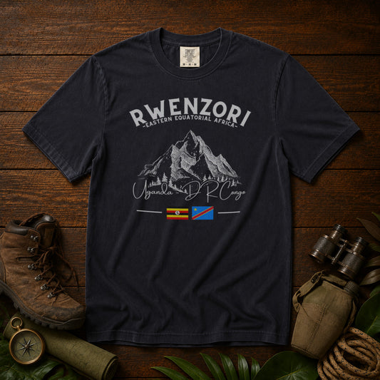 Rwenzori Mountains Hiking T-Shirt
