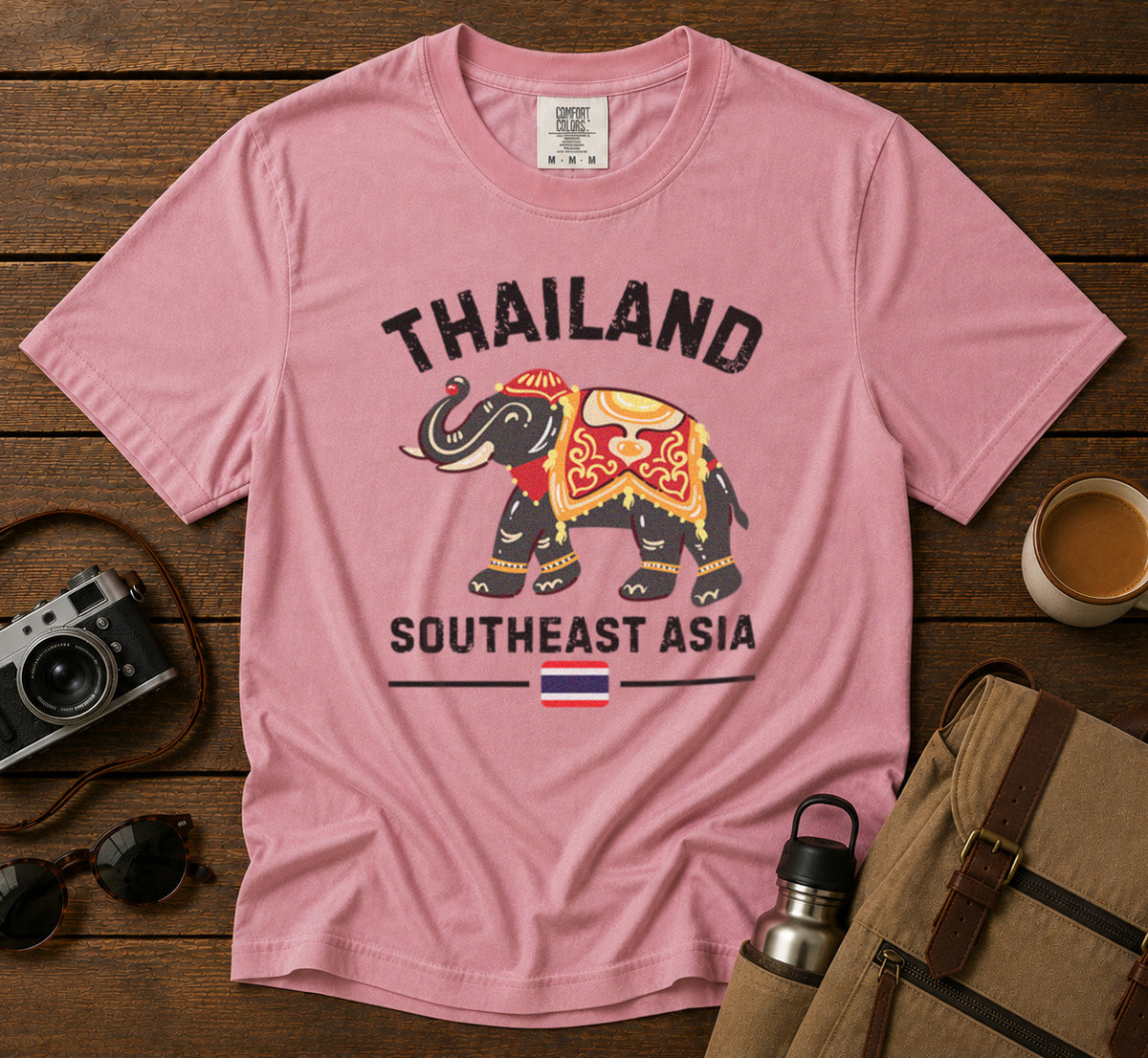 Thailand T-Shirt in Blossom - roamstride graphic tee