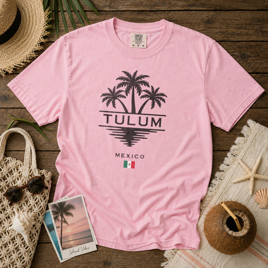 Tulum Mexico T-Shirt in Blossom - roamstride graphic tee